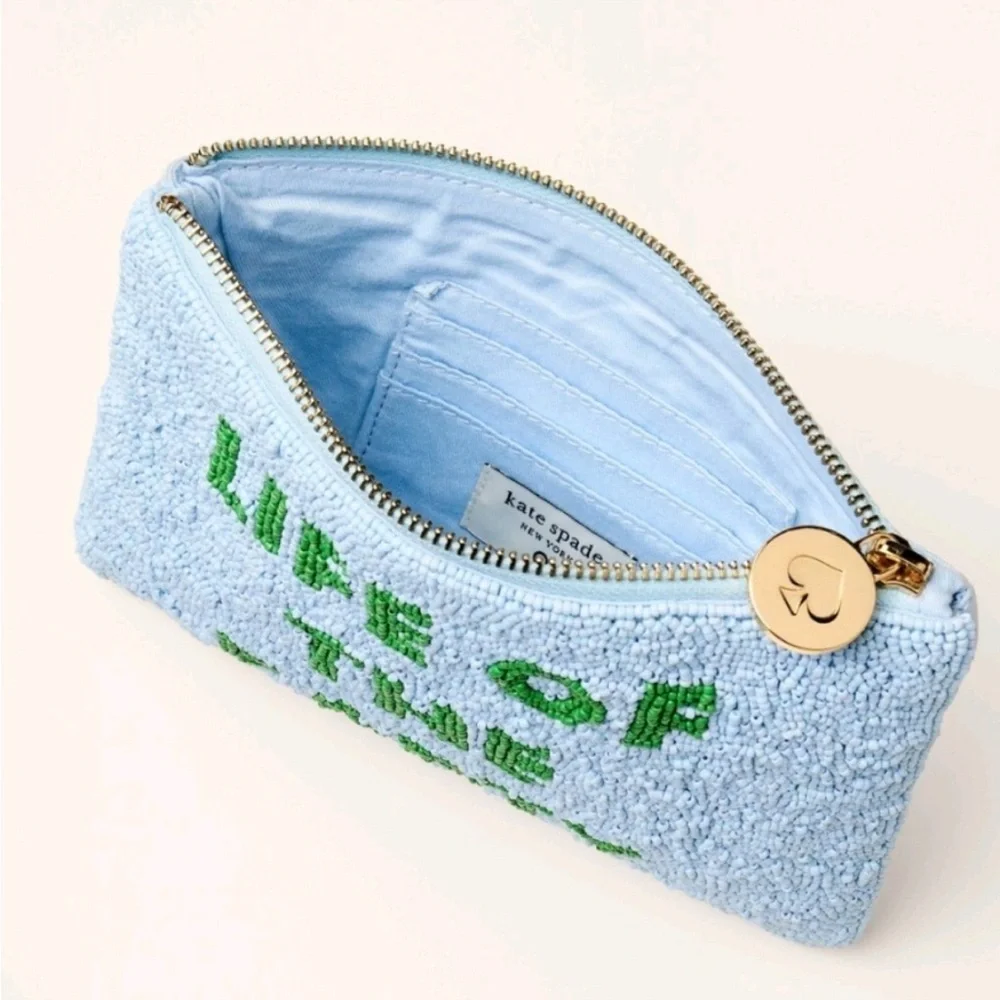 “Life of the Party” Beaded Clutch Blue/Green - Kate Spade New York x Target
